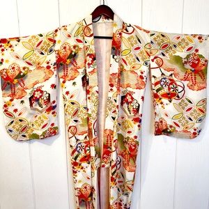 Vintage Silk Kimono